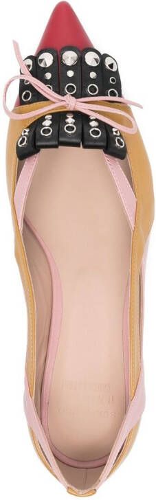 Scarosso Candy leather pumps Pink