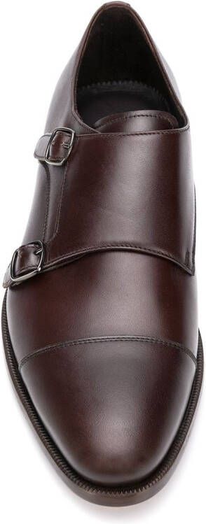 Scarosso classic monk shoes Brown