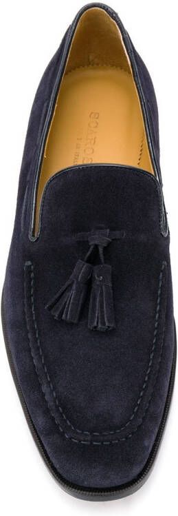 Scarosso classic tassel loafers Blue