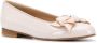 Scarosso Cloe patent leather ballerina shoes Neutrals - Thumbnail 2