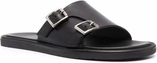 Scarosso Constantino buckled sandals Black