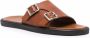 Scarosso Constantino buckled sandals Brown - Thumbnail 2