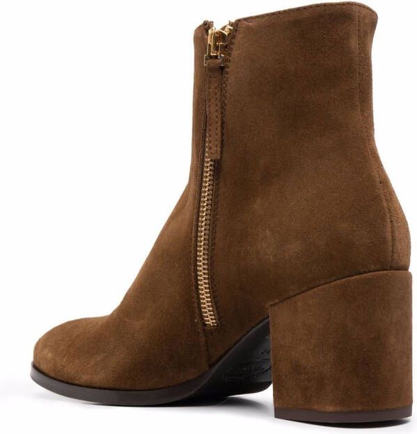 Scarosso Constanza ankle boots Brown