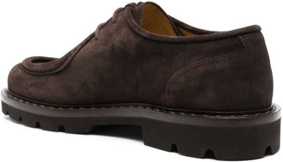 Scarosso Damiano leather Derby shoes Brown
