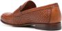 Scarosso Delfina woven leather loafers Brown - Thumbnail 3