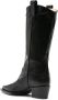 Scarosso Dolly 50mm leather boots Black - Thumbnail 3