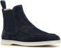 Scarosso elasticated side-panel boots Blue - Thumbnail 2