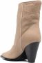 Scarosso Emily pointed heeled boots Neutrals - Thumbnail 3
