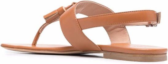 Scarosso Emma T-bar sandals Brown