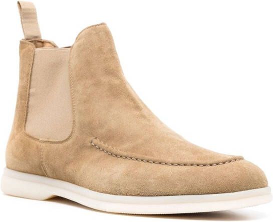 Scarosso Eugenia suede ankle boots Neutrals