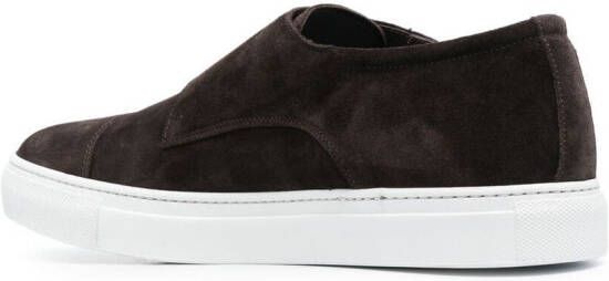 Scarosso Fabio buckled sneakers Brown
