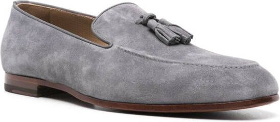 Scarosso Flavio suede loafers Grey