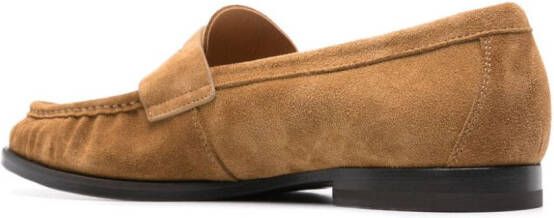 Scarosso Fred suede loafers Neutrals