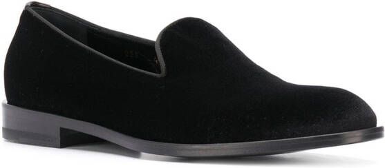 Scarosso George plain loafers Black