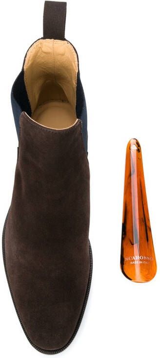 Scarosso Giancarlo chelsea boots Brown