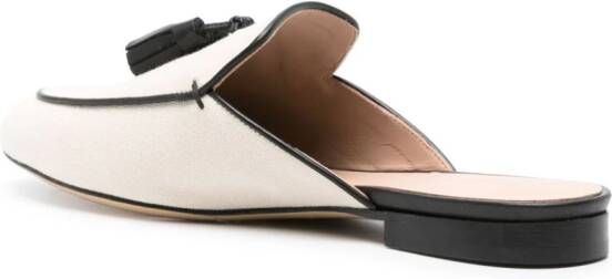 Scarosso Giorgina canvas mules Neutrals