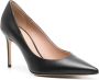 Scarosso Greta 90mm leather pumps Black - Thumbnail 2