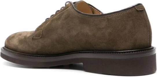 Scarosso Harry suede derby shoes Green