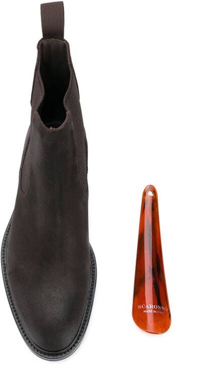 Scarosso Hunter chelsea boots Brown