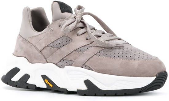 Scarosso Idriss panelled sneakers Grey