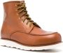 Scarosso Jake leather ankle boots Brown - Thumbnail 2