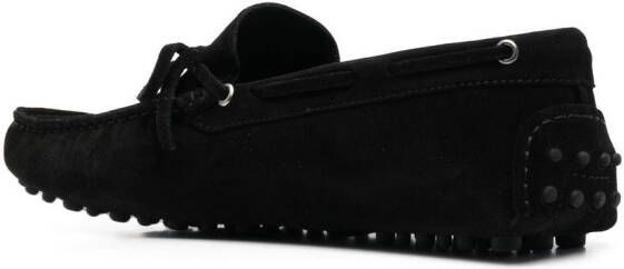 Scarosso James suede loafers Black