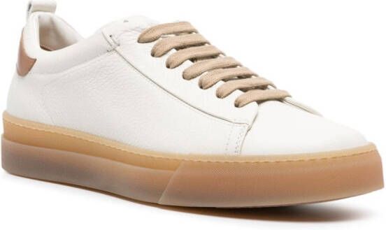 Scarosso Joseph leather sneakers White