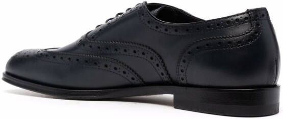 Scarosso Judy lace-up leather brogues Blue