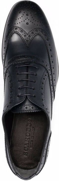 Scarosso Judy lace-up leather brogues Blue