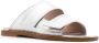 Scarosso Karen metallic slide sandals Grey - Thumbnail 2