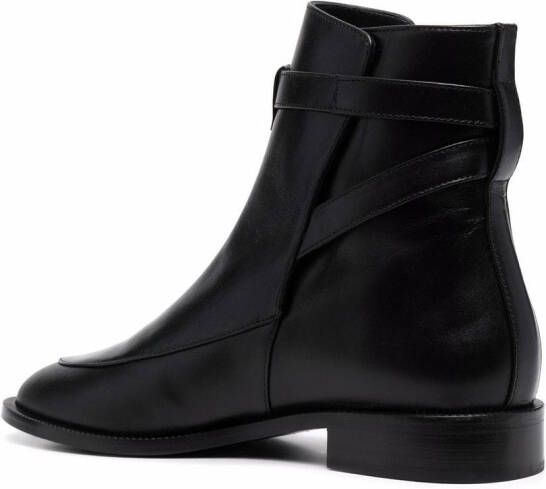 Scarosso Kelly buckled boots Black
