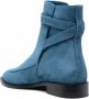 Scarosso Kelly suede boots Blue - Thumbnail 3