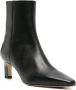 Scarosso Kitty 50mm leather boots Black - Thumbnail 2