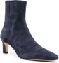 Scarosso Kitty 50mm suede boots Blue - Thumbnail 2