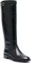 Scarosso knee-high leather boots Black - Thumbnail 2