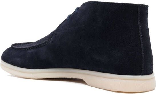 Scarosso lace-up ankle boots Blue