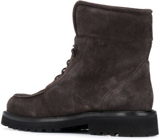 Scarosso lace-up ankle boots Grey