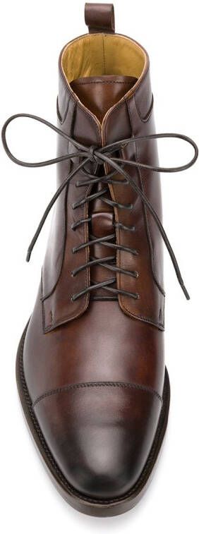 Scarosso lace-up boots Brown