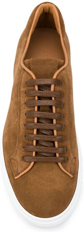 Scarosso lace-up sneakers Brown