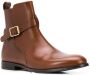 Scarosso Lara buckled ankle boots Brown - Thumbnail 2