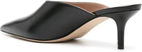 Scarosso Laura 60mm leather mules Black