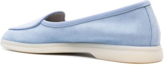 Scarosso Livia suede loafers Blue