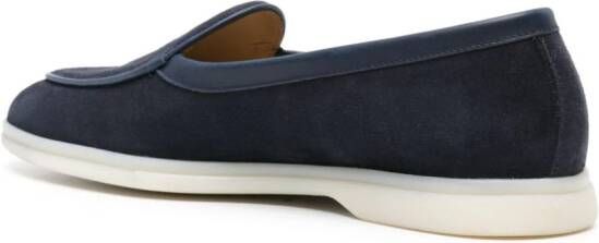 Scarosso Livio suede loafers Blue