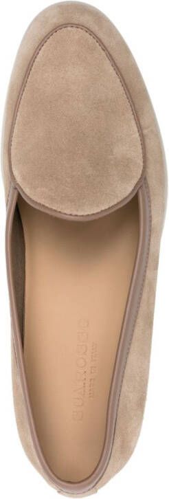 Scarosso Livio suede loafers Neutrals