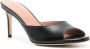 Scarosso Lohan 75mm leather mules Black - Thumbnail 2