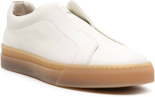 Scarosso Luca leather sneakers White