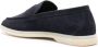Scarosso Luciana penny-slot suede loafers Blue - Thumbnail 3