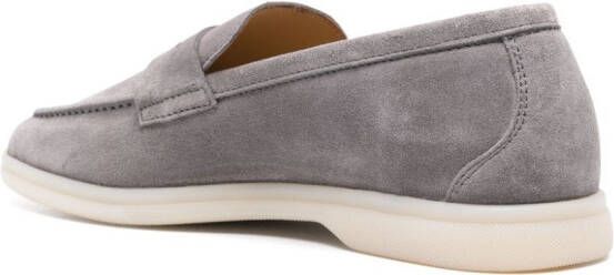 Scarosso Luciana suede loafers Grey