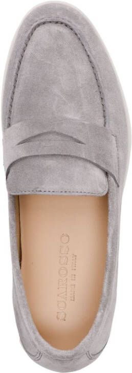 Scarosso Luciana suede loafers Grey