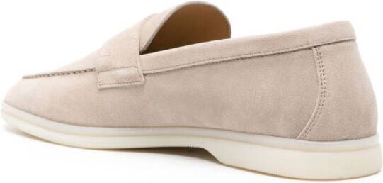Scarosso Luciano suede loafers Neutrals